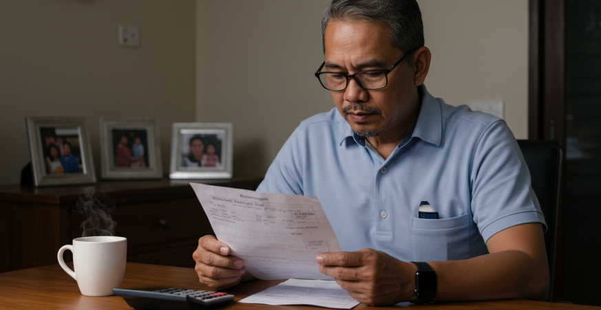 lelaki-lihat-bill takaful