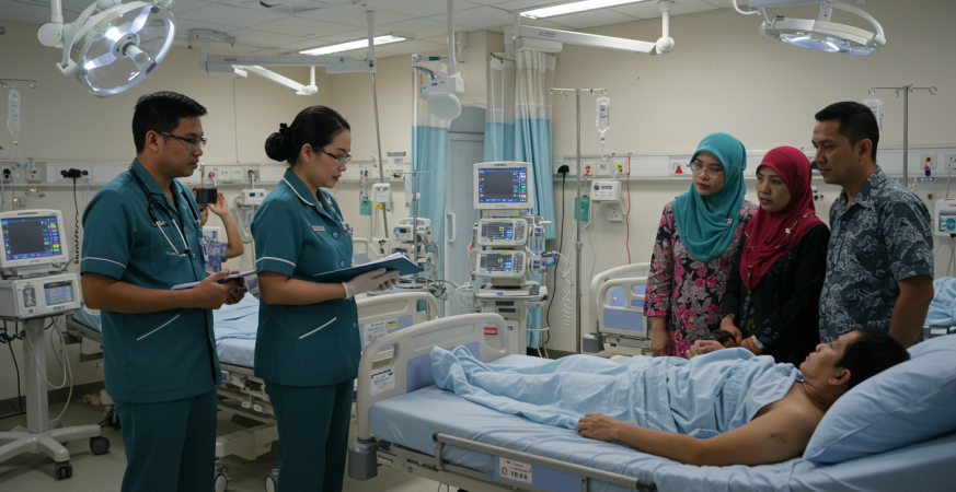 suasana hospital malaysia